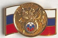 Значок «Логотип РФС» на фоне флага России