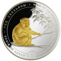 Медаль «Год обезьяны», 65 мм